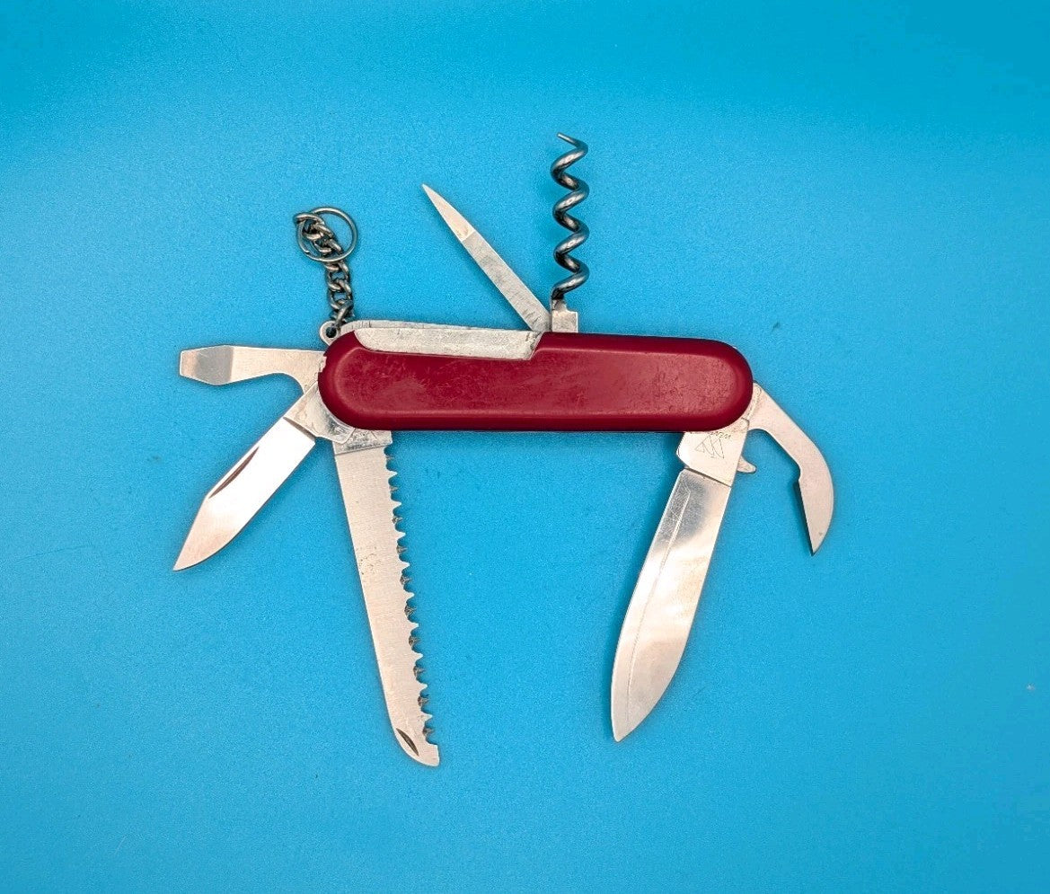 Wenger Alpine Backpacker Swiss Army Knife Multi Tool!