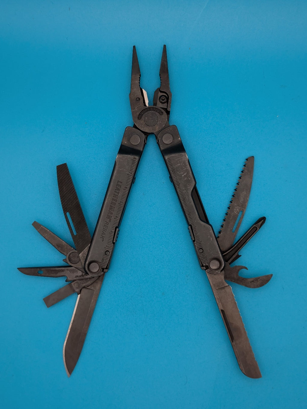 Leatherman Rebar Multi-Tool! Free Shipping! BLACK OXIDE!