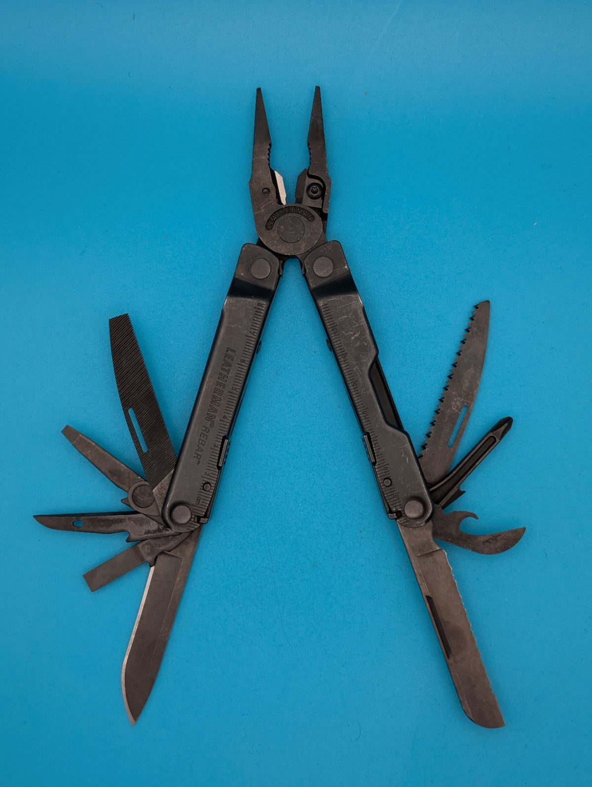 Leatherman Rebar Multi-Tool! Free Shipping! BLACK OXIDE!