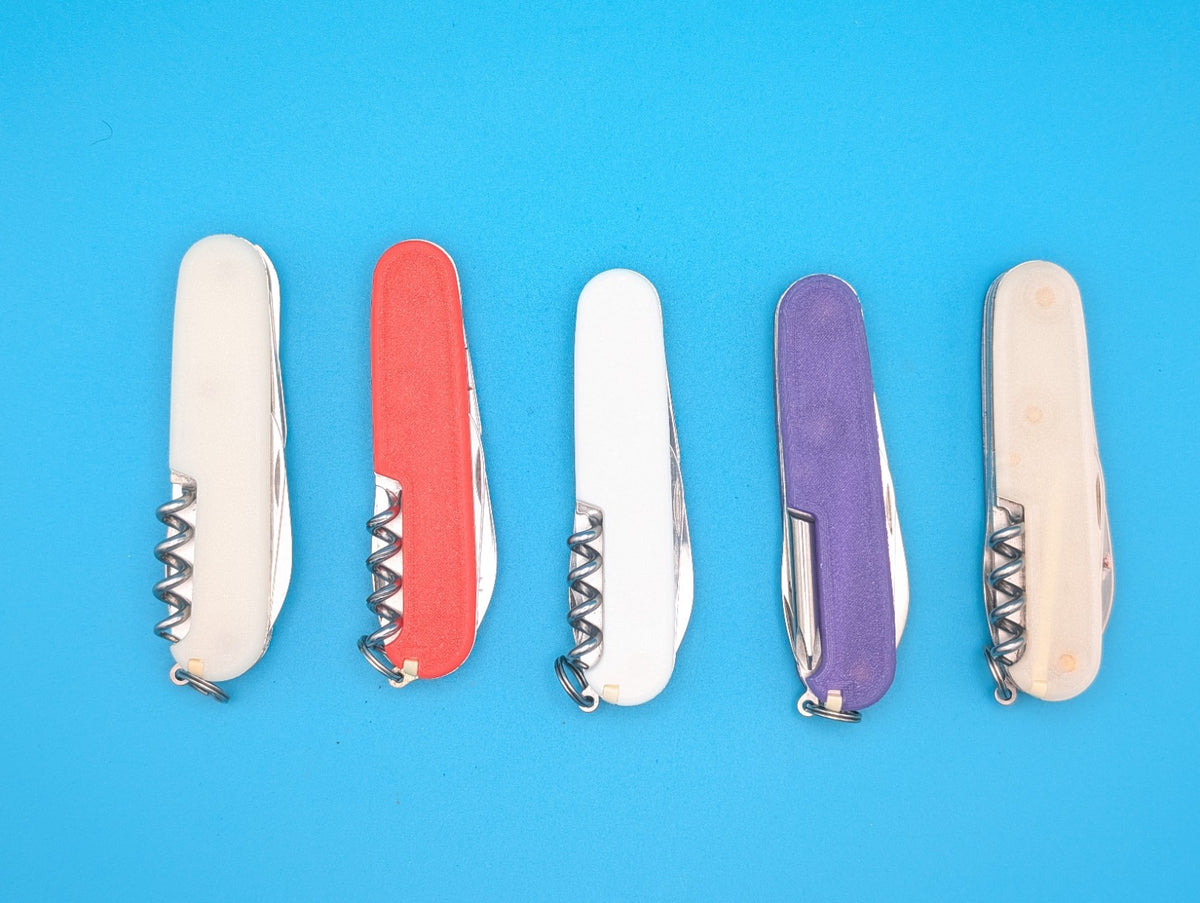 Custom Victorinox Glow in the Dark Swiss Army Knife Multi Tool! LOT OF 5!
