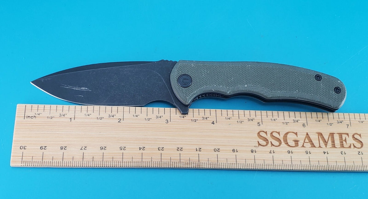 CIVIVI Mini Praxis Folding Pocket Knife, 2.98" D2 Steel Blade G10 Handle