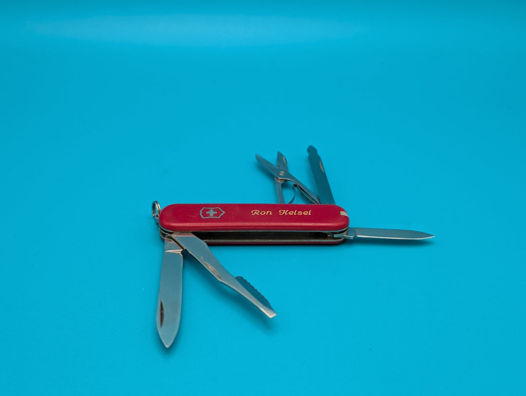 Victorinox Executive Swiss Army Knife, RED! FREE SHIPPING! RETIRED!
