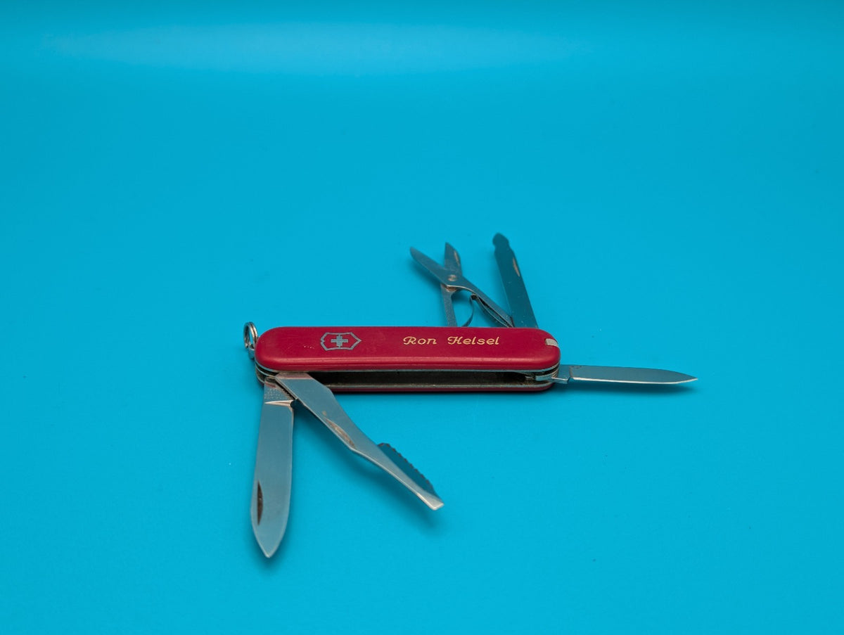 Victorinox Executive Swiss Army Knife, RED! FREE SHIPPING! RETIRED!