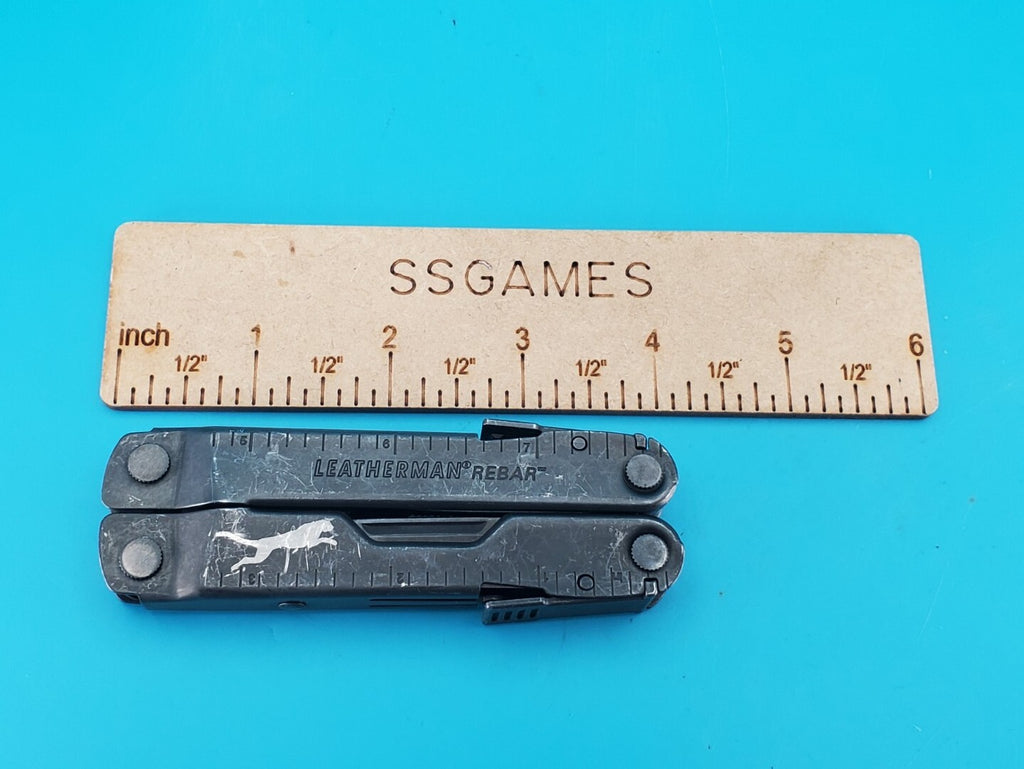 Leatherman Rebar Multi-Tool, Black Oxide, Puma on Handle