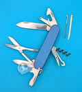 CUSTOM VICTORINOX EXPLORER NEBULA SPACE GLOW SWISS ARMY KNIFE MULTI TOOL! 91mm