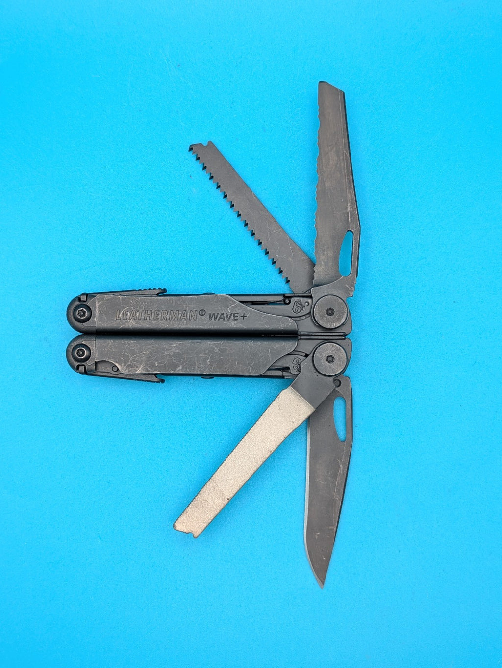 Leatherman Wave Plus + Multi-Tool! FAST SHIPPING! BLACK OXIDE!