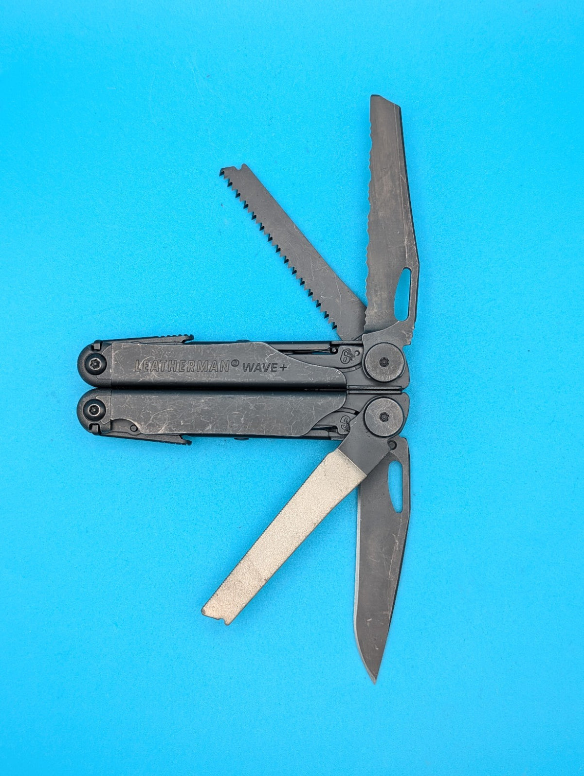 Leatherman Wave Plus + Multi-Tool! FAST SHIPPING! BLACK OXIDE!