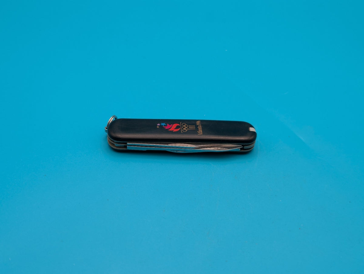 Victorinox Executive Swiss Army Knife, BLACK! RETIRED! ATLANTA 1996