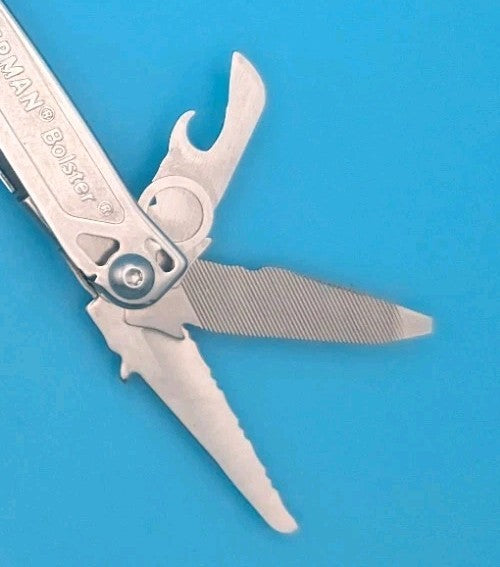 Leatherman Bolster 13 Tool Stainless Steel Multi-Tool! With Sheath!