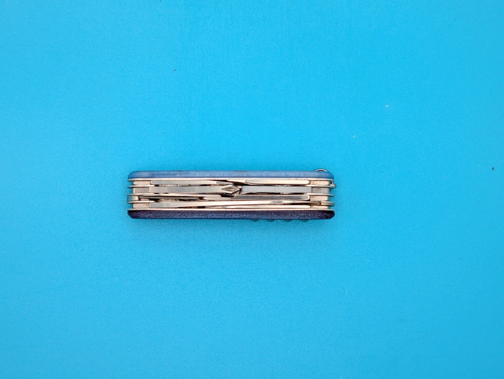 CUSTOM VICTORINOX EXPLORER SWISS ARMY KNIFE MULTI TOOL! 91mm
