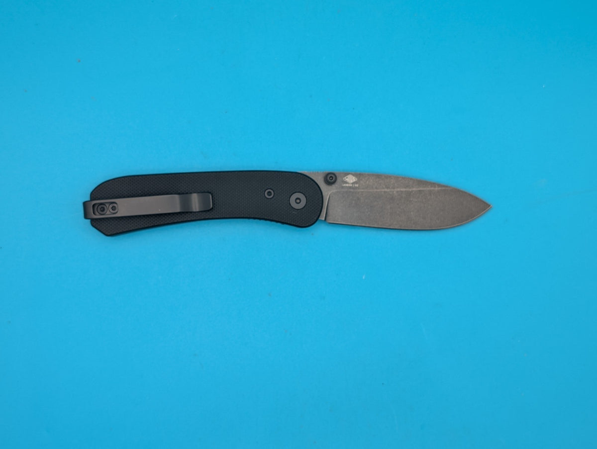 Knafs Limited Edition Lander -Mountain Sunrise - Liner Lock Plain Edge D2