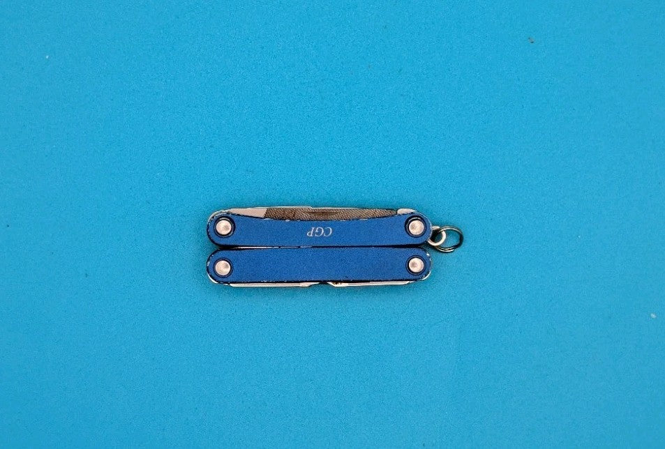 Leatherman Squirt PS4 Multi-Tool With Pliers Scissors Knife Blue, CGP