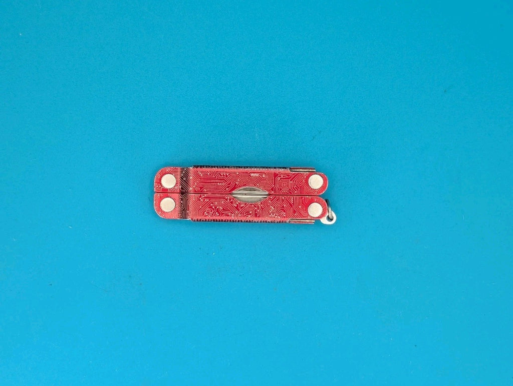 Leatherman Micra Multi-Tool, Knife, Scissors, Key Ring, Red! *EUCALYPTUS*