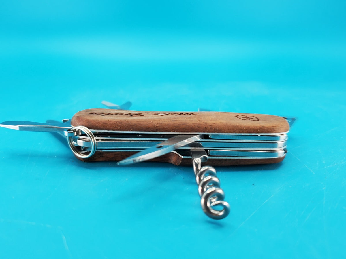 Victorinox Delemont EvoWood 14 85mm Swiss Army Knife Multi-Tool! *MIKE FOWLER*