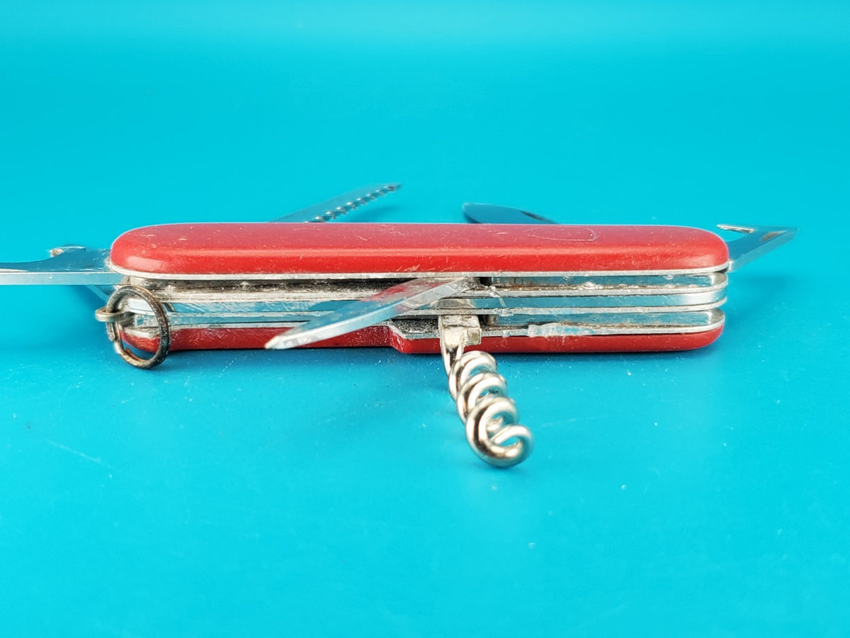 Victorinox Economy Camper Red Swiss Army Knife Multi Tool!