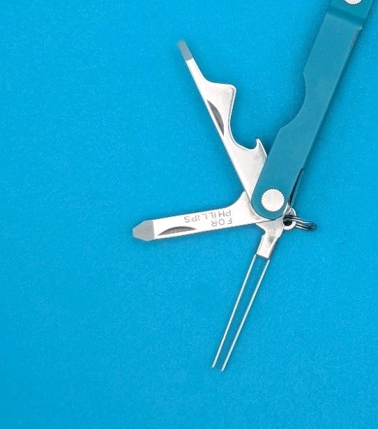 Leatherman Micra Multi-Tool, Knife, Scissors, Key Ring, Parakeet!