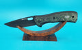 Buck March 2024 BOTM 347 Vantage! Green Marbled CF! Armor Black Cerakote S35VN