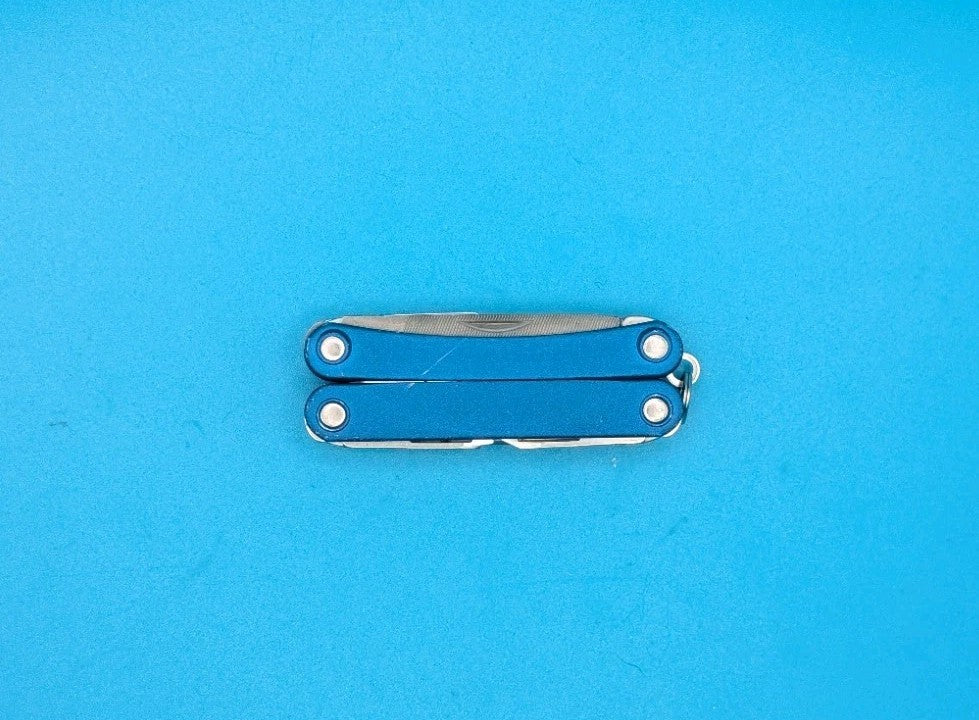 Leatherman SQUIRT PS4 Multi-Tool! BLUE! *broken scissors spring*