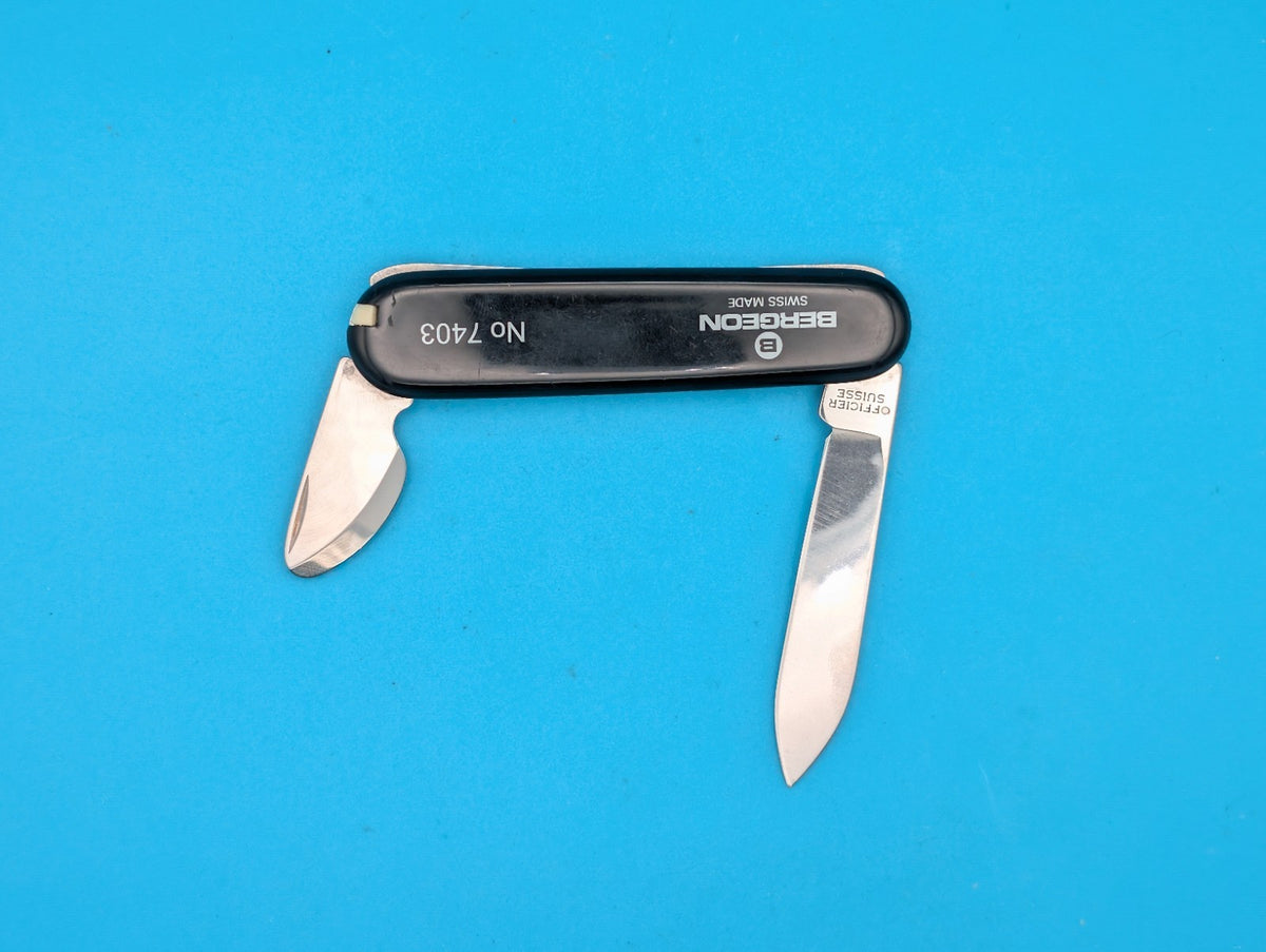 Victorinox Watch Case Opener Swiss Army Knife Multi Tool! Black! BERGEON No 7403