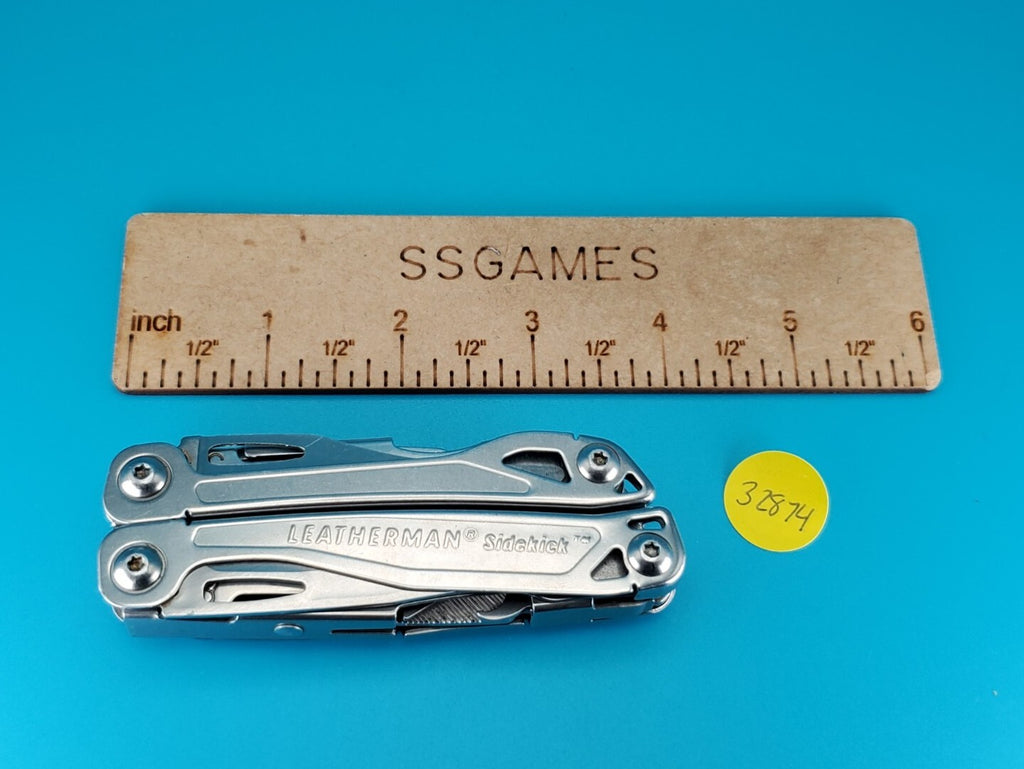 Leatherman Sidekick Multi-Tool, Knife, Pliers, Saw, Stainless!