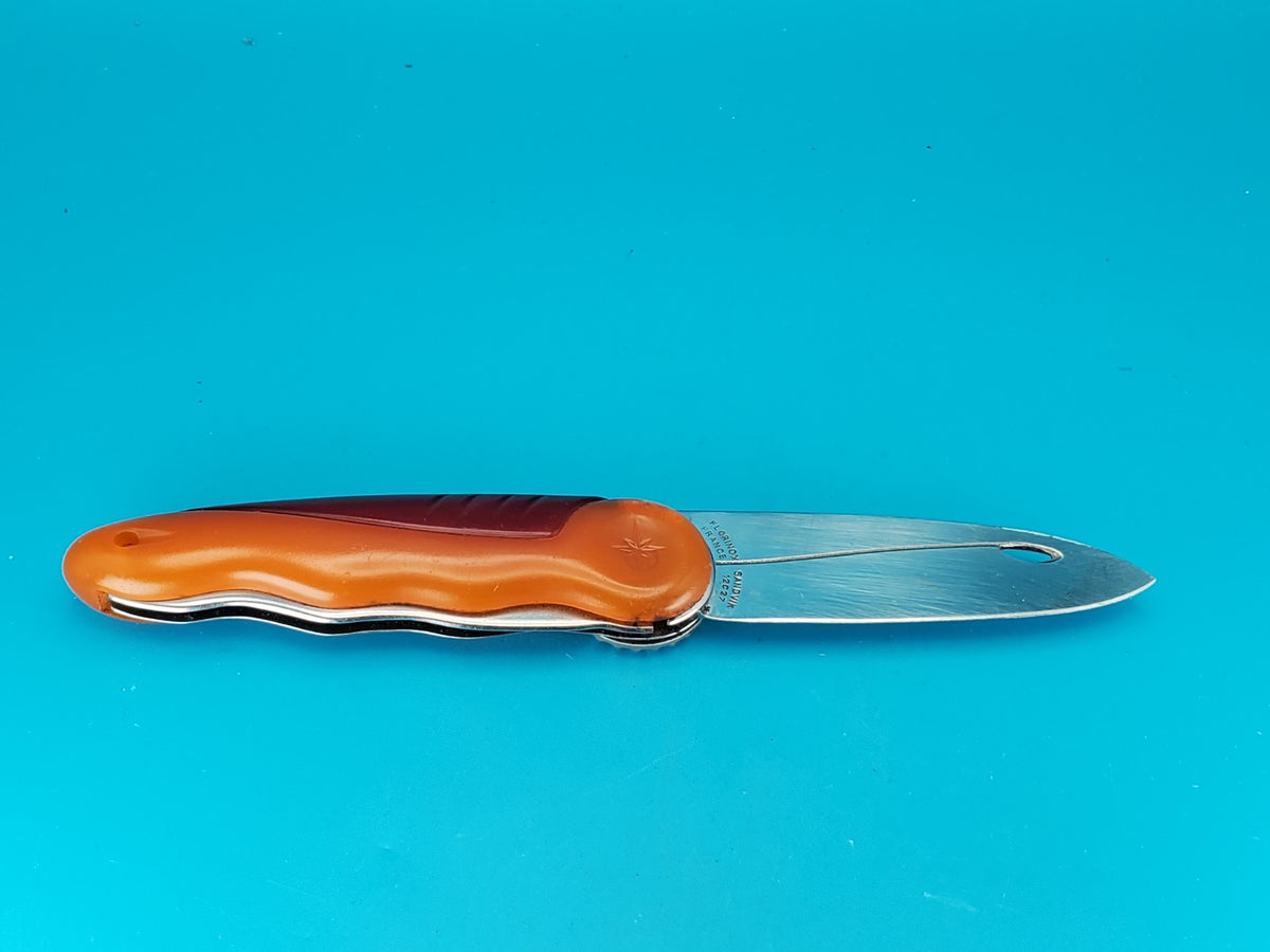 RARE FLORINOX FRANCE LE KOOTO DESIGN BY BARRE WHEEL OPENER LINERLOCK KNIFE!