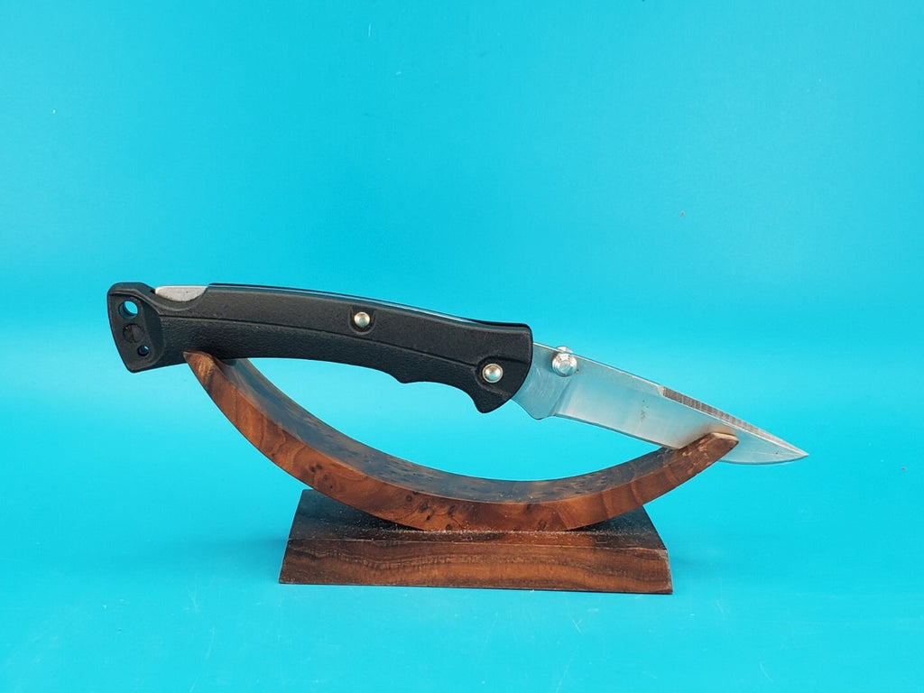 Buck USA Buckmasters 484 Pocket Knife Dated 2014 Plain Blade Black Handle