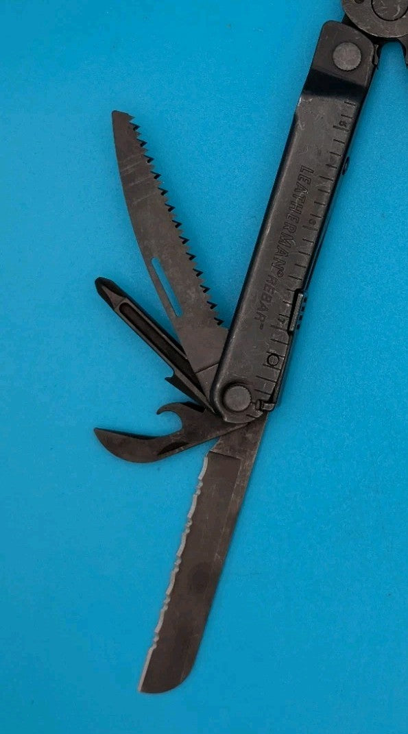 Leatherman Rebar Multi-Tool! Free Shipping! BLACK OXIDE!