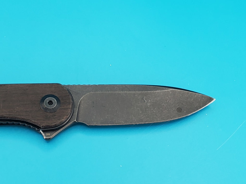 Civivi Knives Elementum Liner Lock C907W D2 Steel Black Ebony Wood