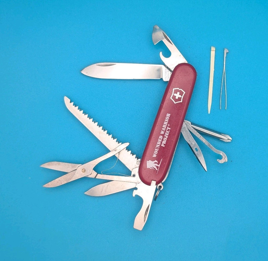 Victorinox Fieldmaster 91mm Swiss Army Knife! Wounded Warrior Project!