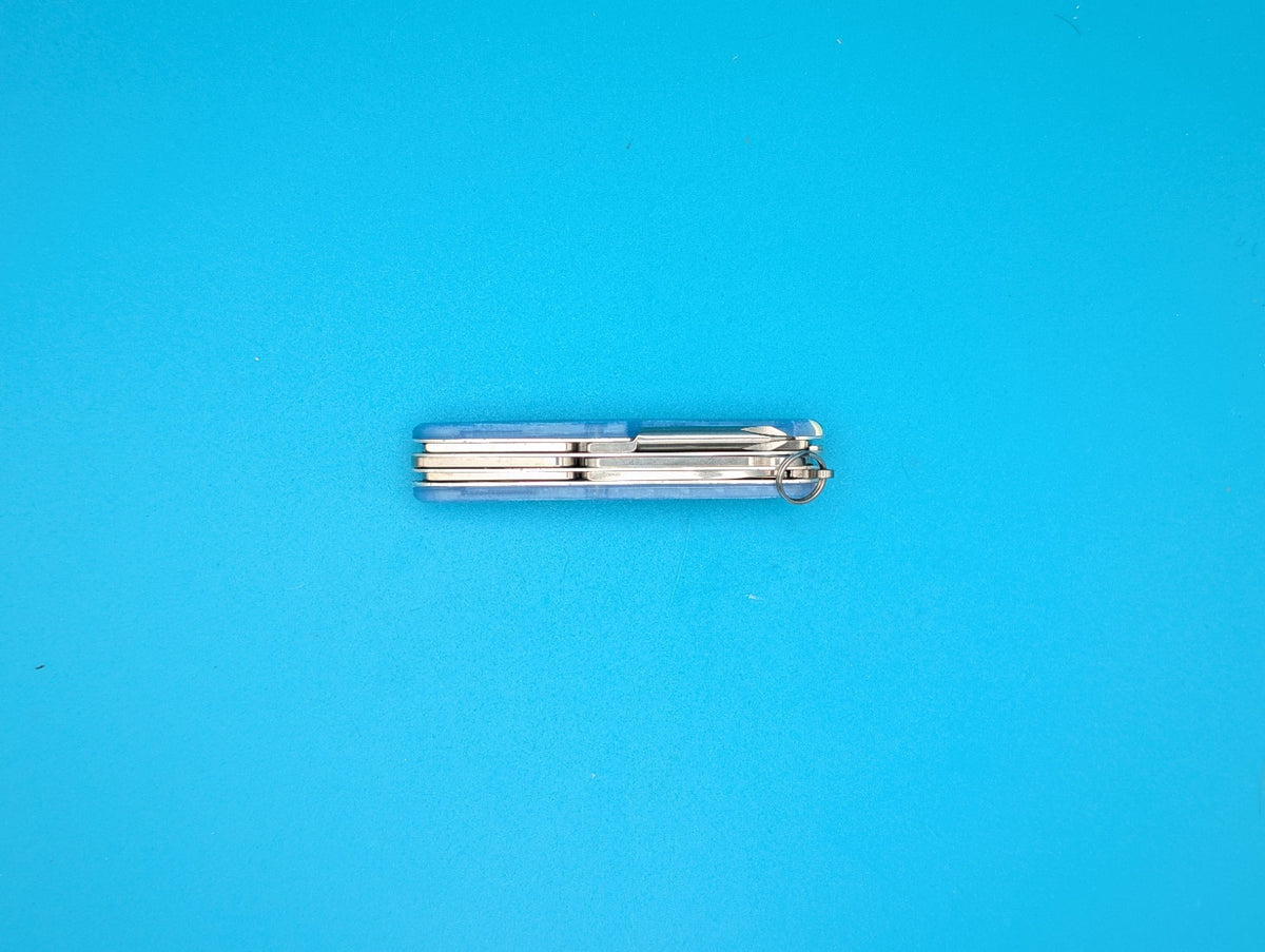 Victorinox Super Tinker Swiss Army Knife! Firefly Blue Glow in the Dark!