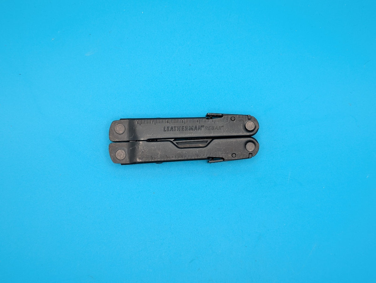 Leatherman Rebar Multi-Tool! BLACK OXIDE! WITH SHEATH! KEEP YOUR GRIP ON SAFETY