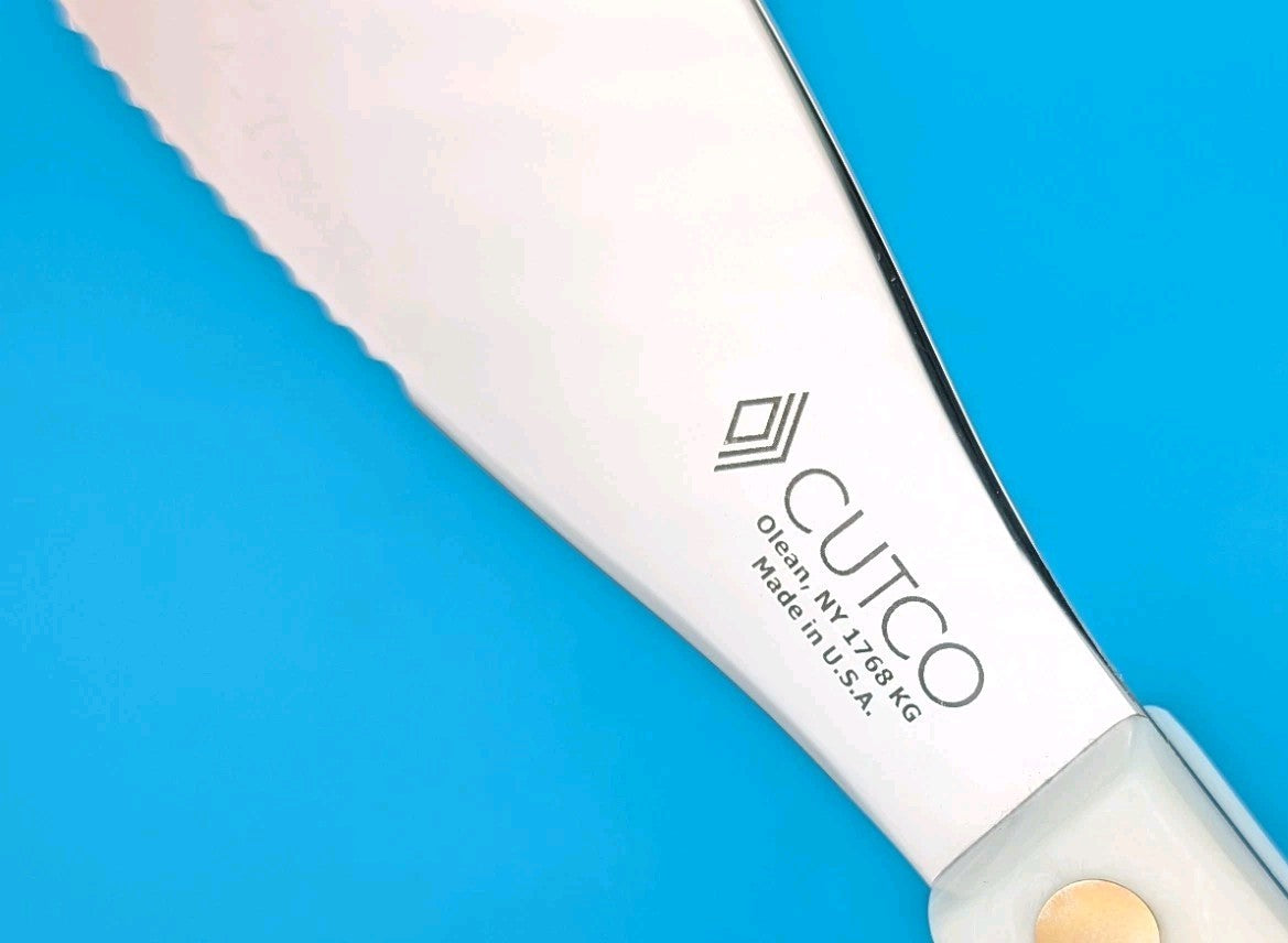 CUTCO PEARL HANDLE 1768 SPREADER SPATULA KNIFE USA