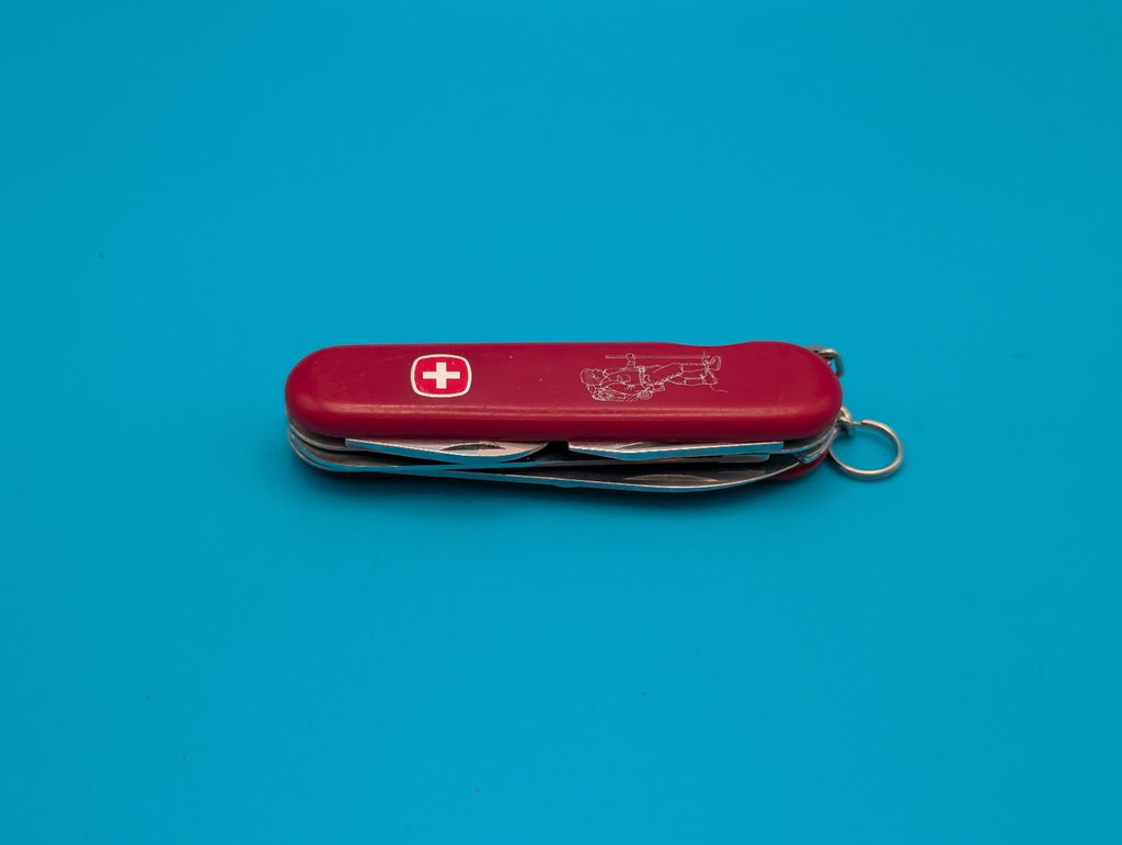 Wenger Alpine Backpacker Swiss Army Knife Multi Tool!