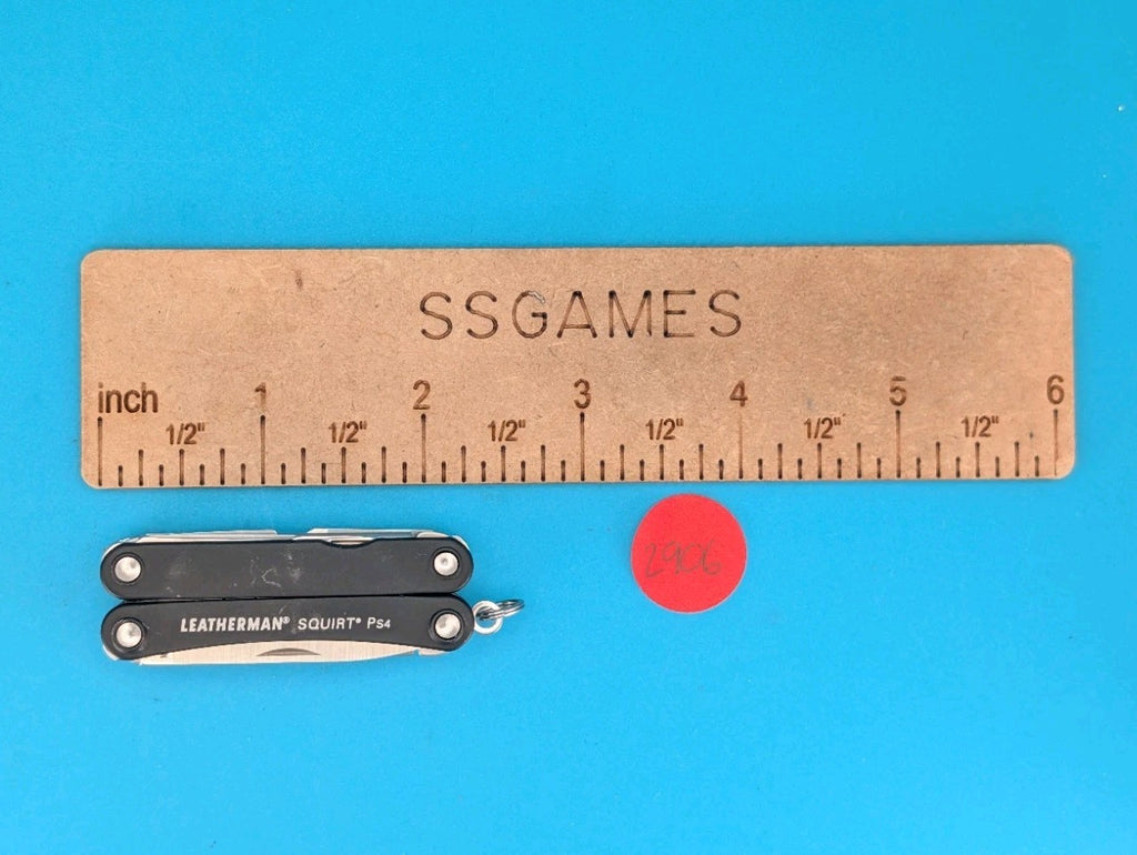 Leatherman SQUIRT PS4 Multi-Tool With Pliers Scissors Knife BLACK!