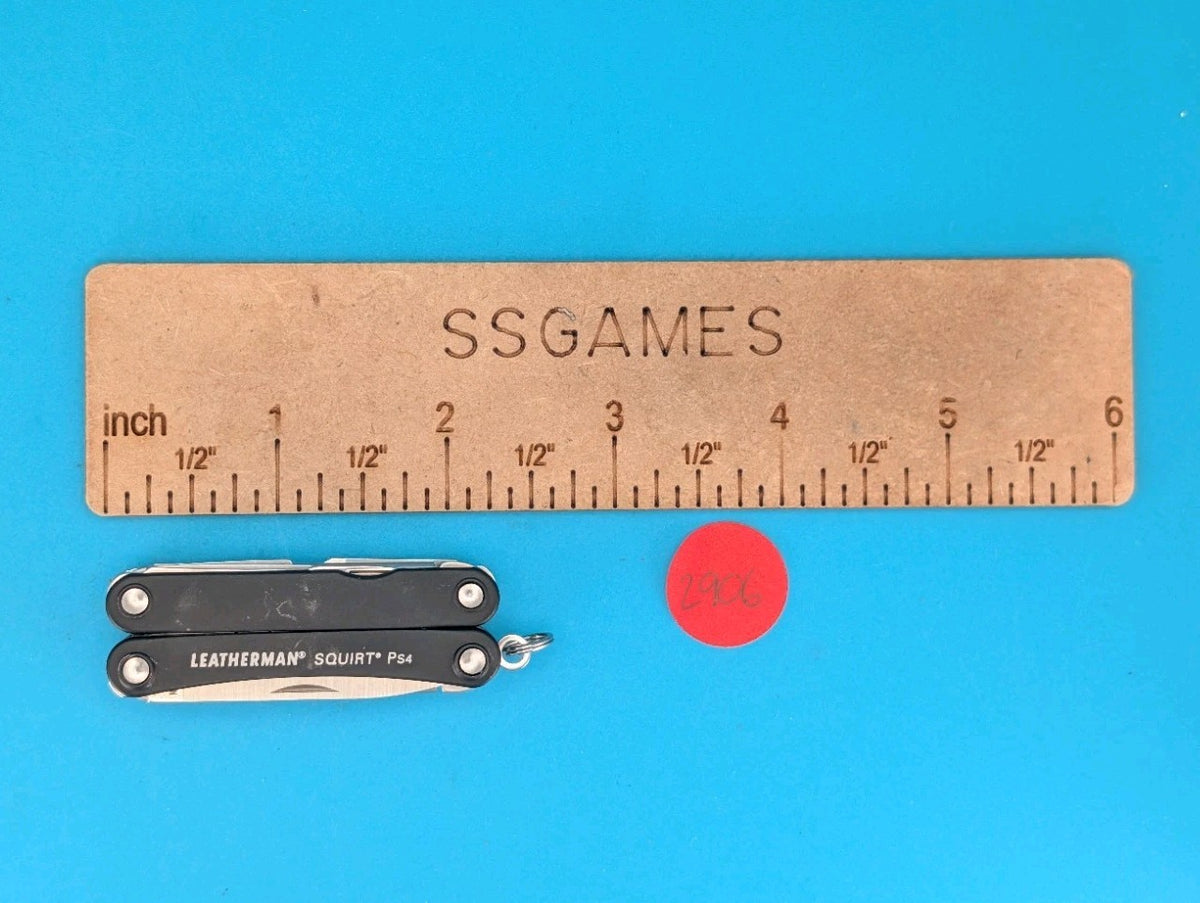 Leatherman SQUIRT PS4 Multi-Tool With Pliers Scissors Knife BLACK!