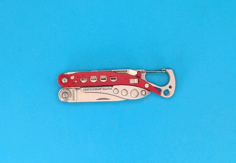 Leatherman Style CS Red Multi-Tool! FAST SHIPPING!