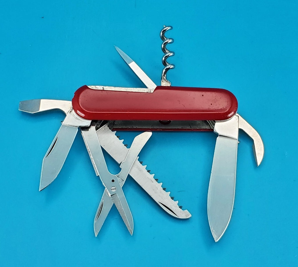 Vintage Wenger Forester Variation 85mm Swiss Army Knife Multi Tool! RARE!