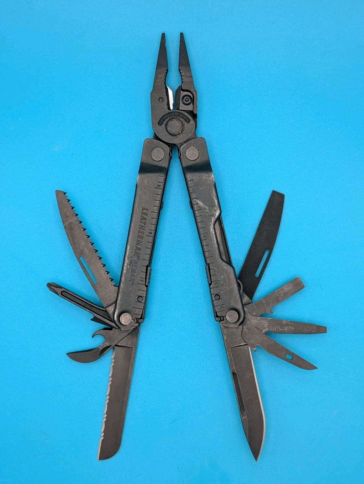 Leatherman Rebar Multi-Tool, Black Oxide with Sheath