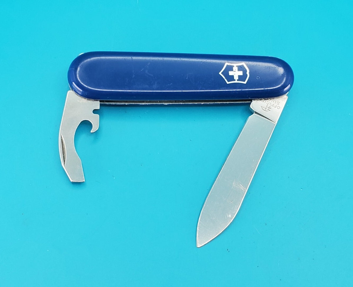 Victorinox Economy Bantam Blue Swiss Army Knife Multi Tool!
