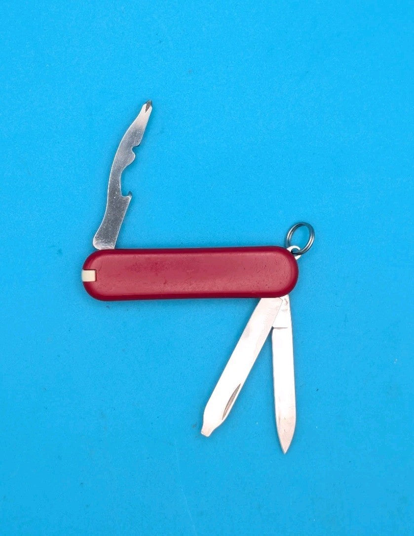 Victorinox Rally Red Swiss Army Knife Multi Tool! 58mm
