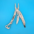 LEATHERMAN Skeletool Multi Tool - Combo Edge Blade Knife Pliers Carabiner!!!