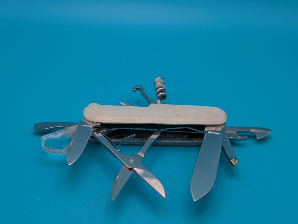 Custom Victorinox Explorer Glow in the Dark Swiss Army Knife, 91mm