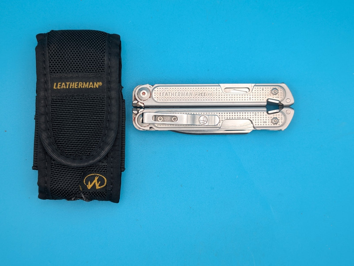 Leatherman Free P4 Multi-Tool! RETIRED! WITH SHEATH!