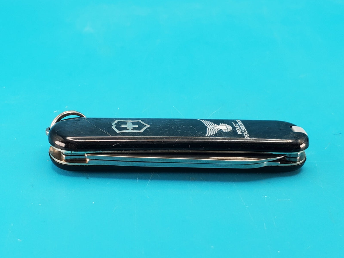 Victorinox Rally BLACK & BLUE Swiss Army Knife Multi Tool! PROJECT PEACEKEEPER