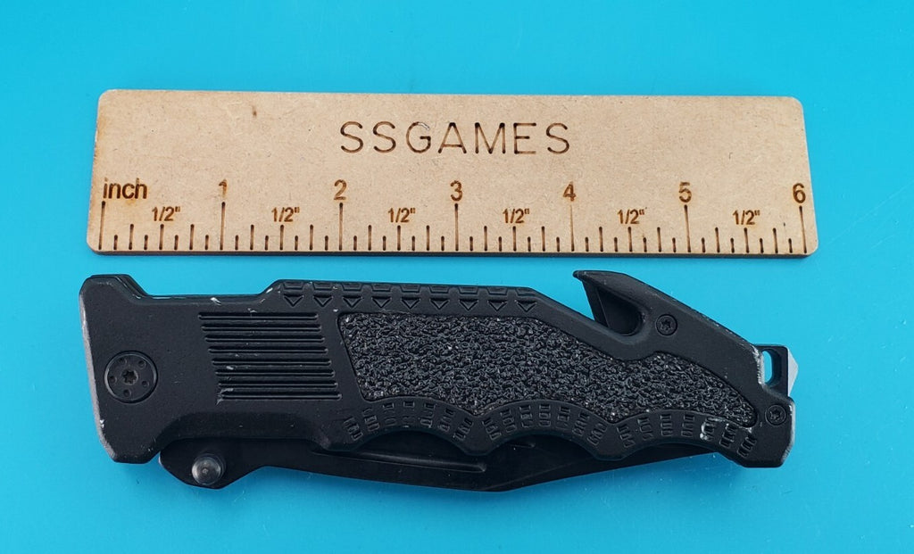 Smith & Wesson Border Guard Liner Lock Plain Edge Folding Pocket Knife!