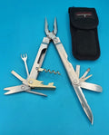 Leatherman Flair Multi-Tool Stainless Knife Pliers USA! With Sheath! 09/00 Date!