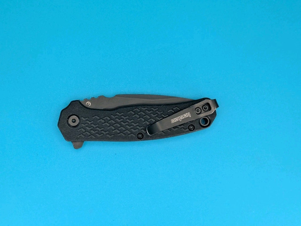 Kershaw Knives Conduit Liner Lock 1407 Black GFN Stainless Pocket Knife!