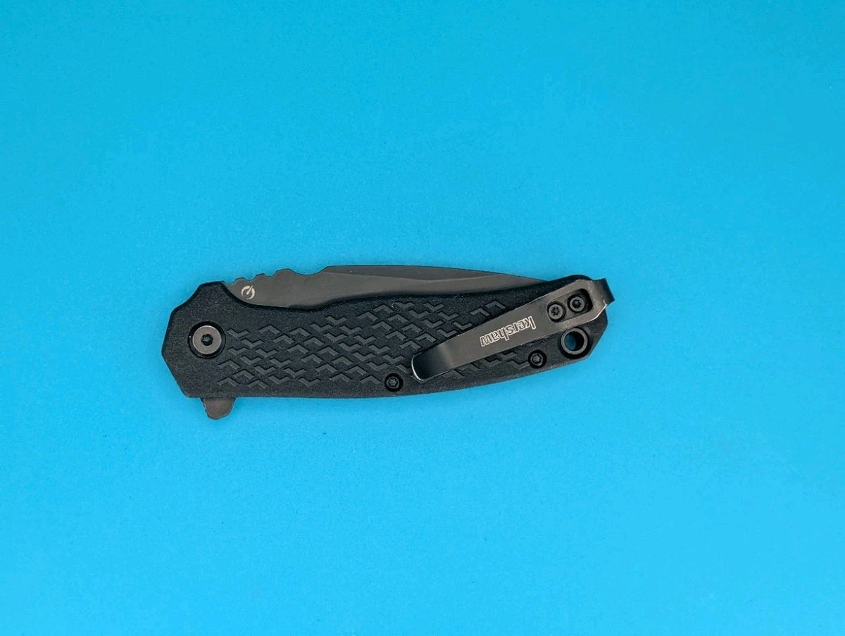 Kershaw Knives Conduit Liner Lock 1407 Black GFN Stainless Pocket Knife!