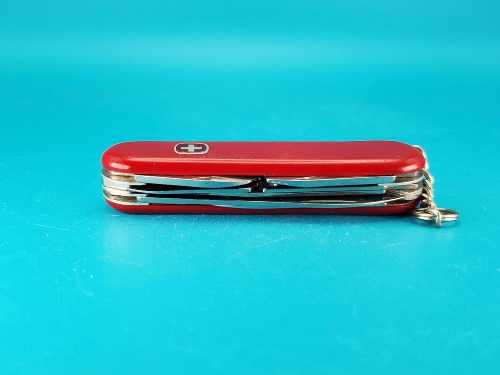 Wenger Traveler Red Swiss Army Knife Multi Tool!