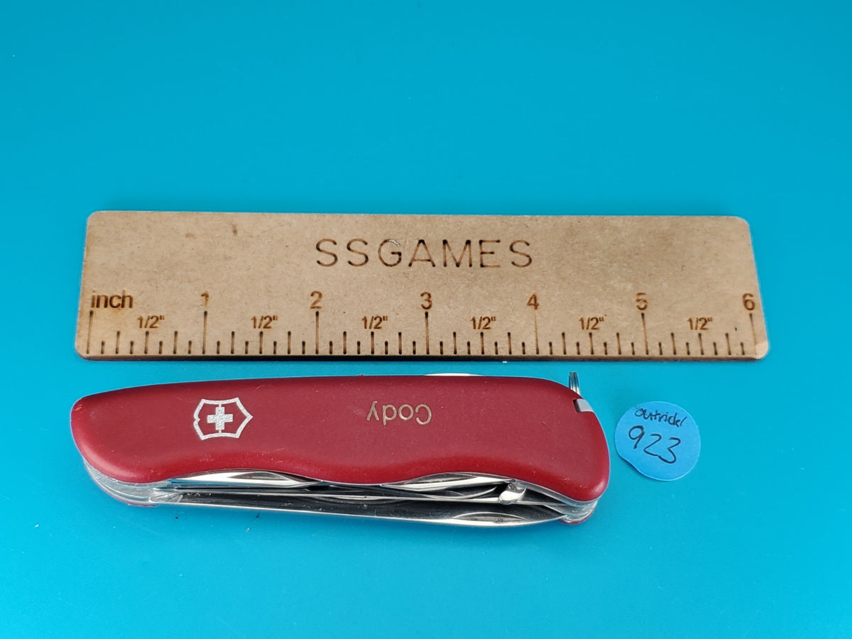 Victorinox Outrider Red Swiss Army Knife Multi Tool! Original Slide Lock! *CODY*